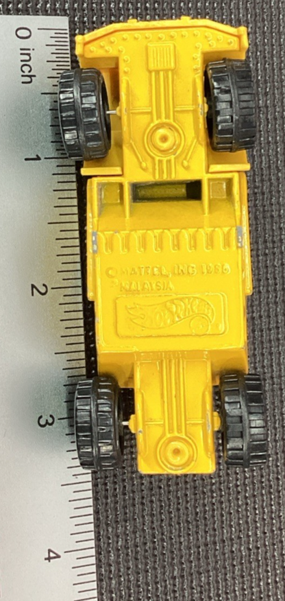 1986 Hot Wheels • Caterpillar CAT • Earth Mover Die-Cast