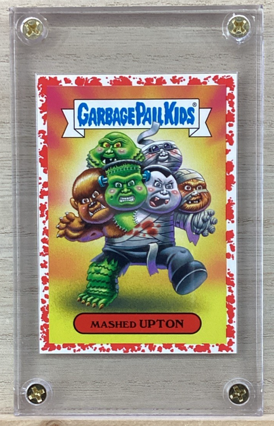 2018 Topps Garbage Pail Kids - Mashed Upton - Red 21/75