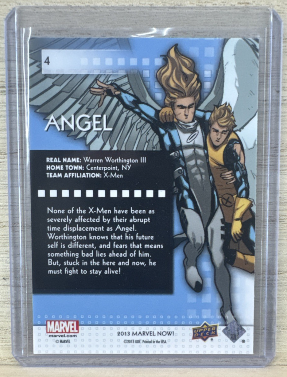 2013 Upper Deck Marvel Now SILVER - #4 Angel