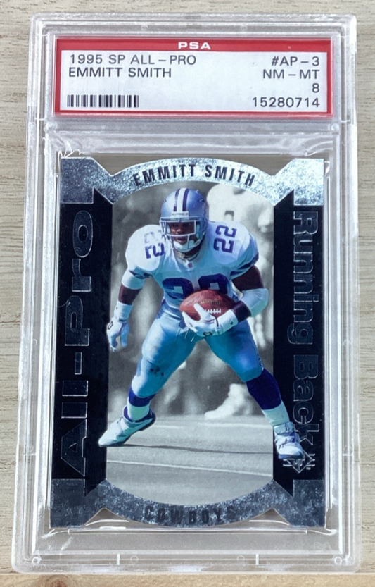 1995 SP All-Pro - EMMITT SMITH #AP-3 - PSA 8