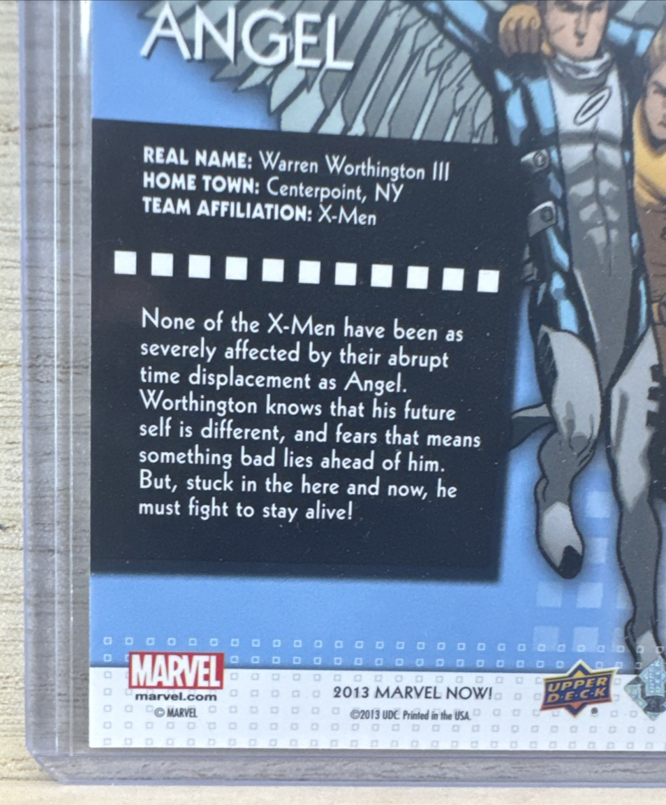2013 Upper Deck Marvel Now SILVER - #4 Angel
