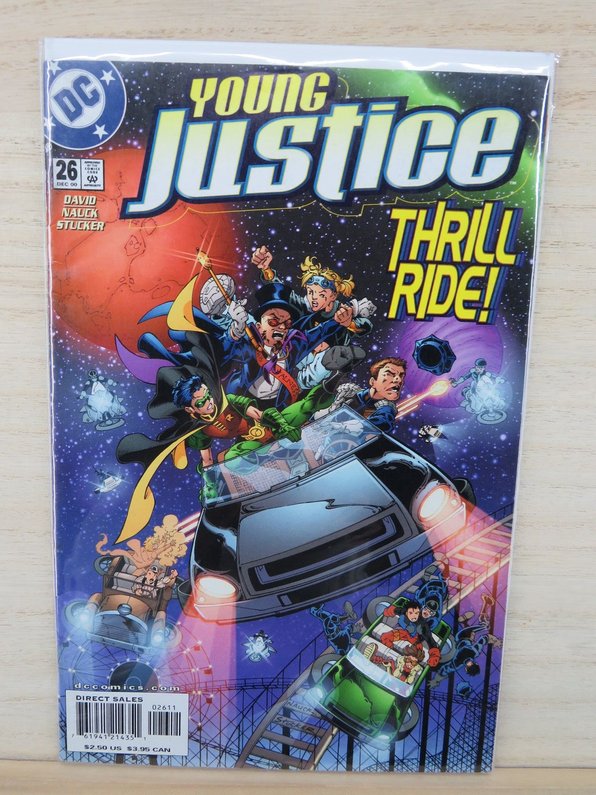 Young Justice #26 Thrill Ride - December 2000 - DC Comic