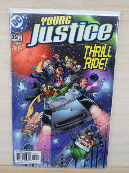 Young Justice #26 Thrill Ride - December 2000 - DC Comic