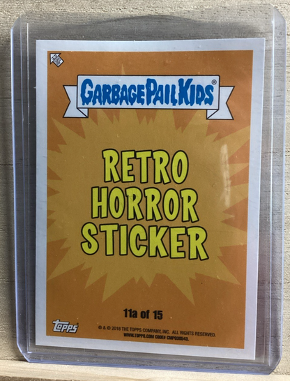2018 Topps Garbage Pail Kids - The Birdie - Yellow