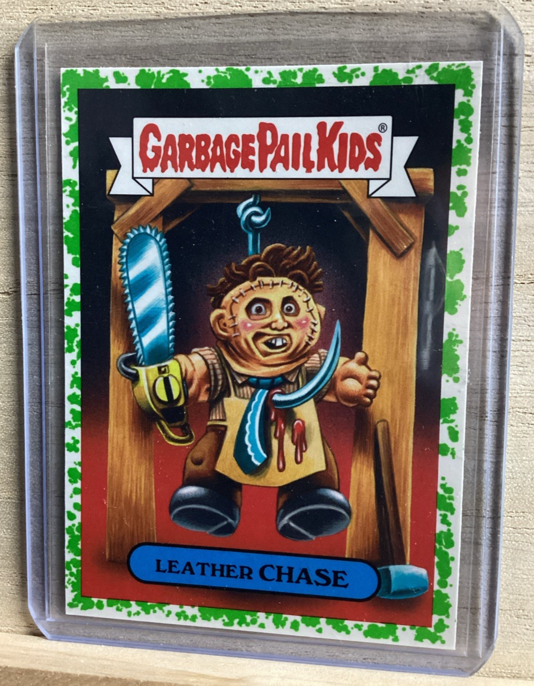 2018 Topps Garbage Pail Kids - Leather Chase - Green