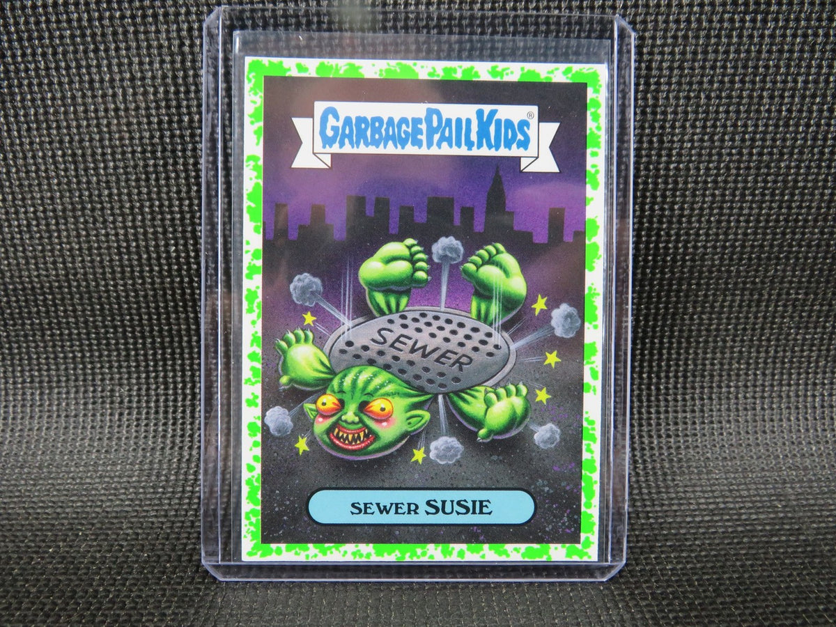 2019 Topps Garbage Pail Kids - Sewer Susie 4b of 20 - Green0
