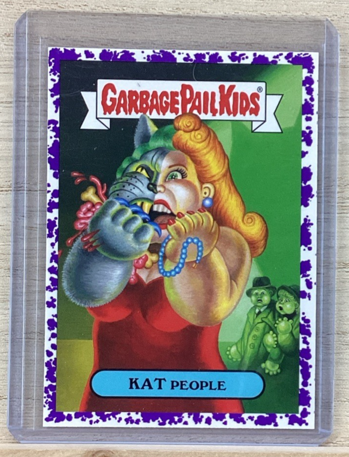 2018 Topps Garbage Pail Kids - Kat People - Purple