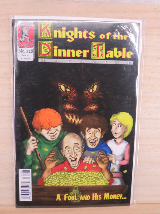 Knights of the Dinner Table Magazine #128 June 2007 - Kenzer and Company
