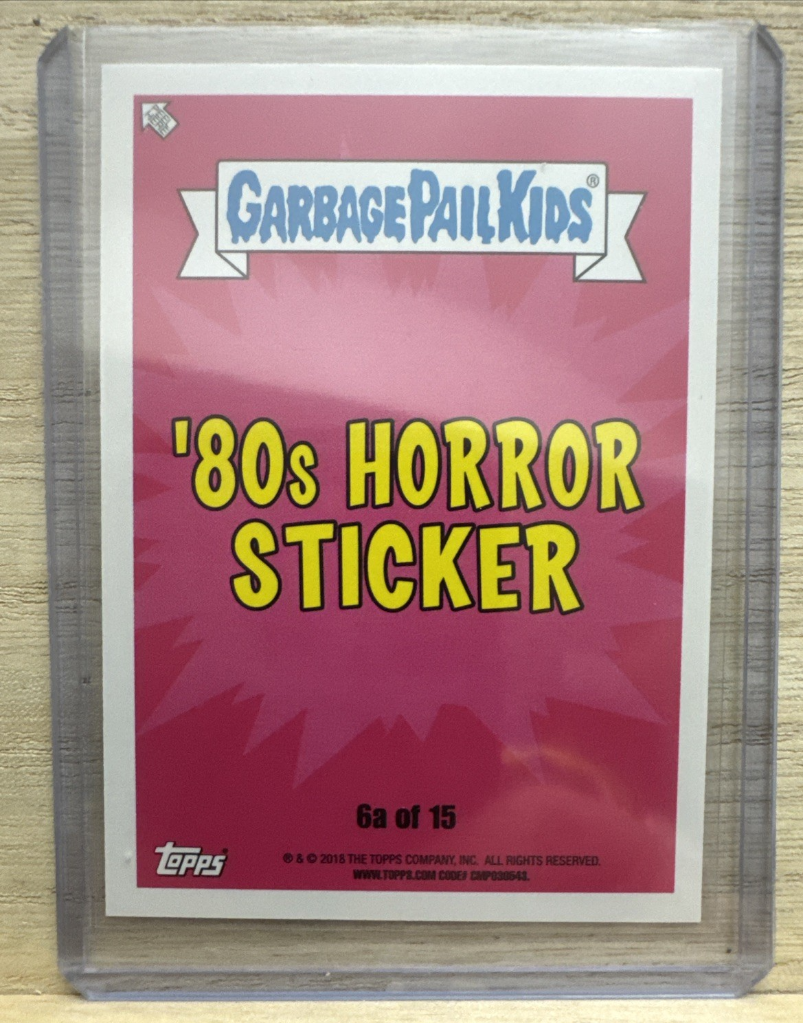 2018 Topps Garbage Pail Kids - Grim Lynn