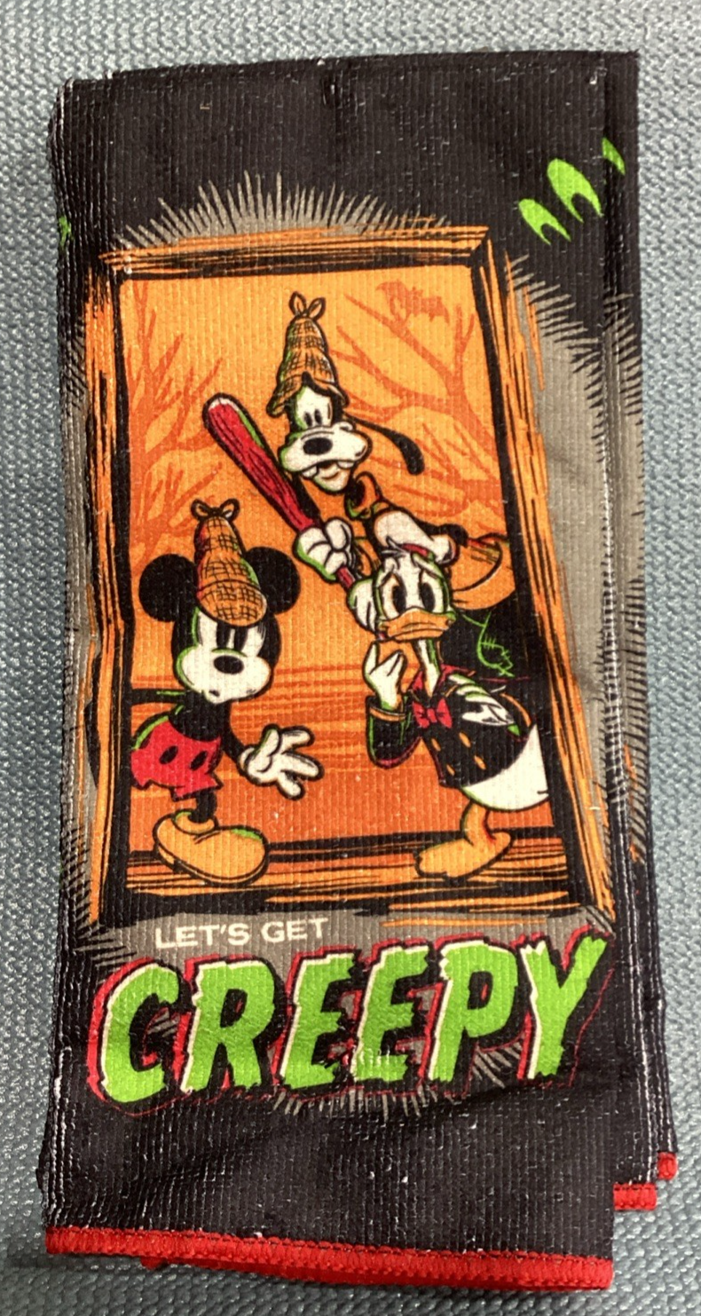 Disney Halloween Kitchen Towels - Let's Get Creepy - 2 pk