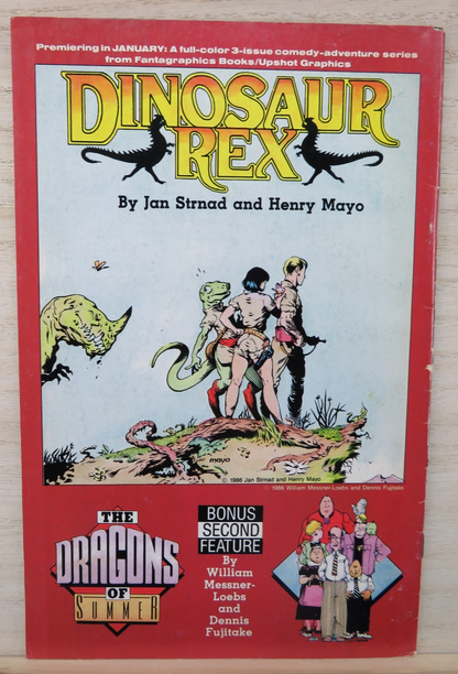 ANYTHING GOES! #4 - 1987 COMIC BOOK