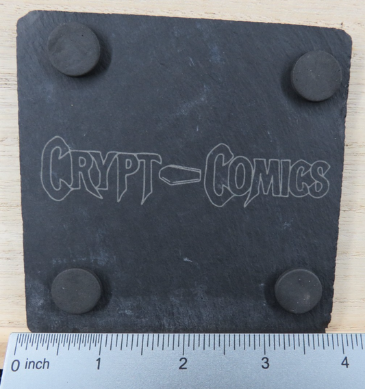 Laser Engraved Slate Coaster - MM (v.2)