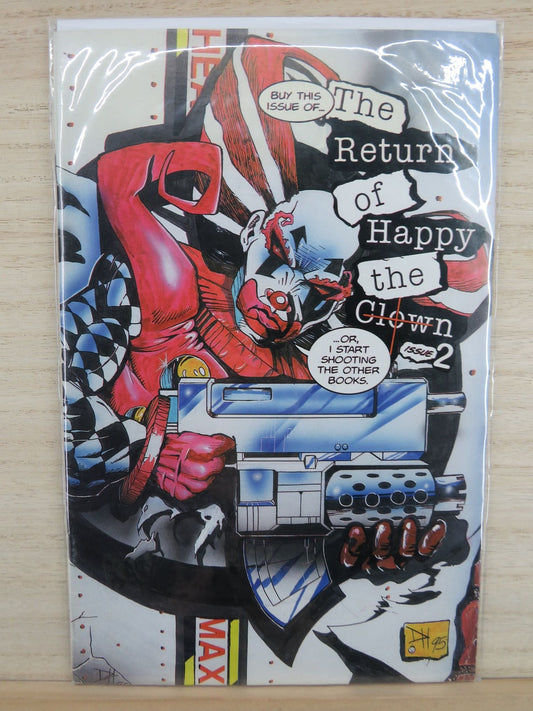 The Return of Happy the Clown #2 1995 - Caliber Comic