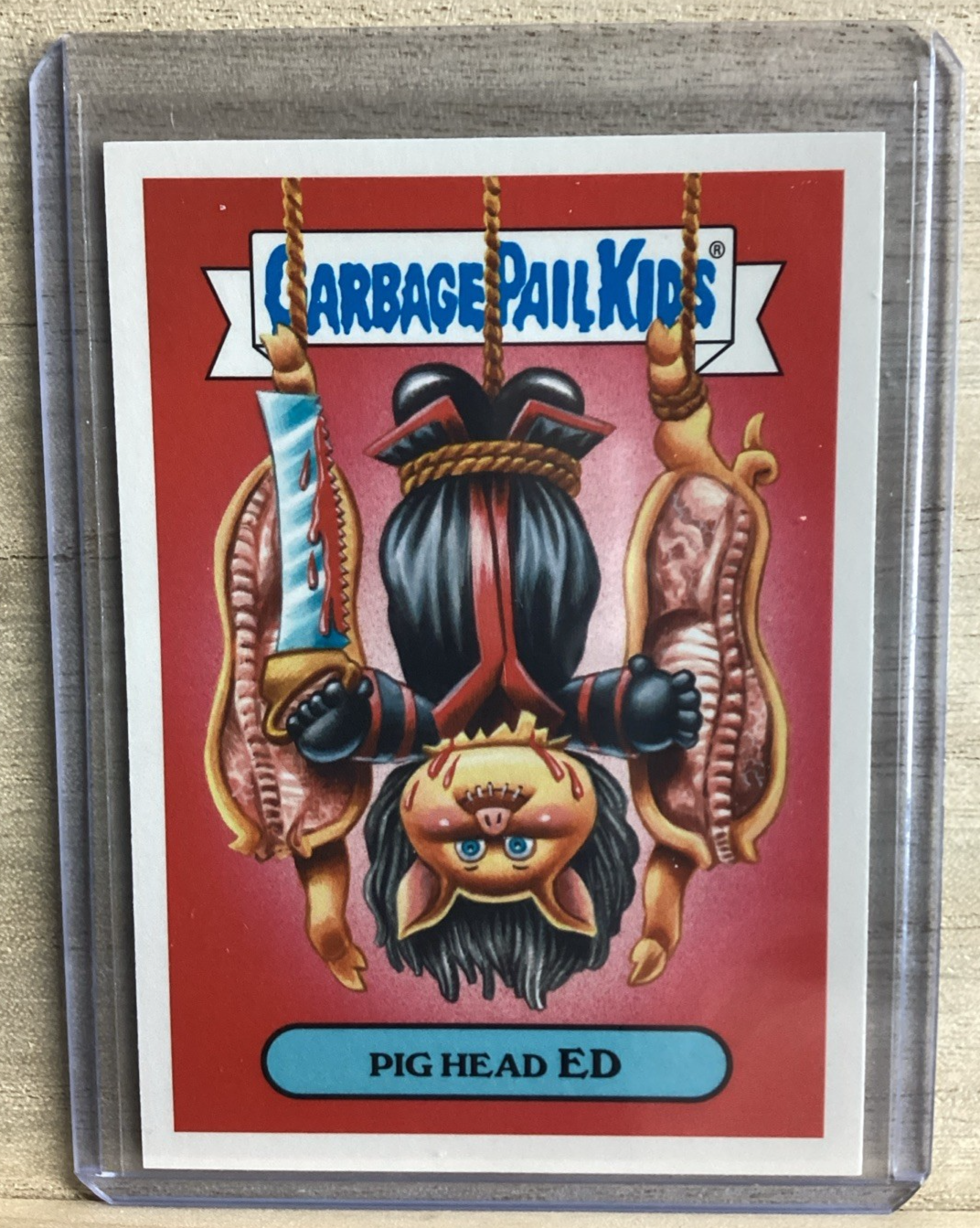 2018 Topps Garbage Pail Kids - Pig Head Ed