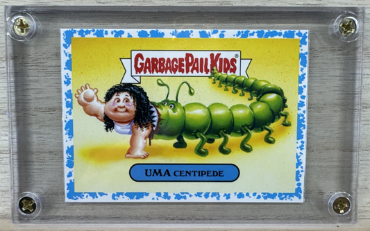 2018 Topps Garbage Pail Kids - Uma Centipede - Blue 34/99