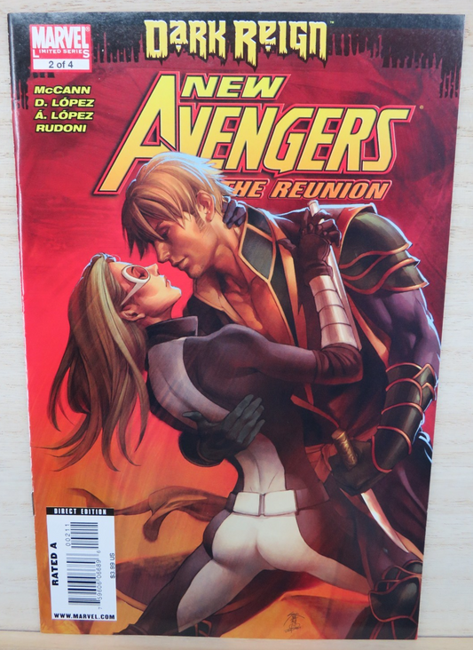 New Avengers The Reunion #2 of 4 - Dark Reign - Marvel Comic