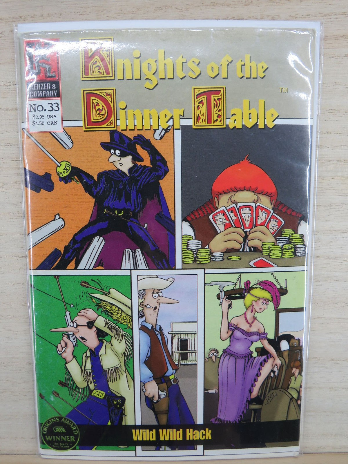Knights of the Dinner Table #33 Wild Wild Hack - Kenzer & Company Comic