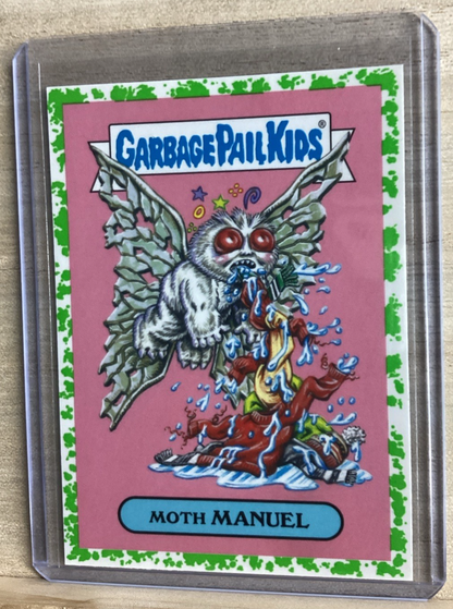 2018 Garbage Pail Kids - Moth Manuel - Green