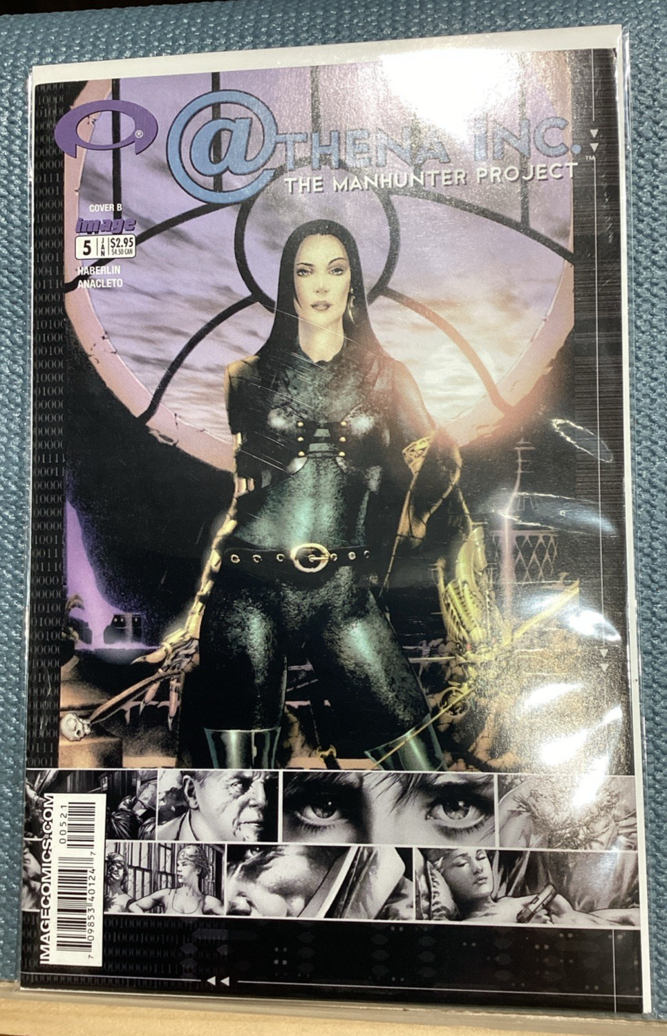 Athena Inc. Manhunter Project #5 Cover B - Image Comic - 2002
