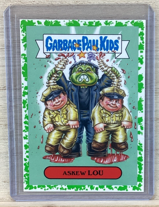 2018 Topps Garbage Pail Kids - Askew Lou - Green