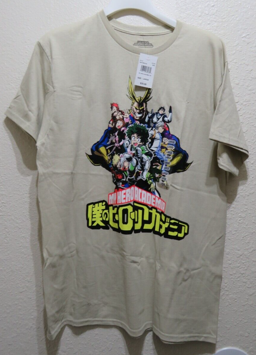 MY HERO ACADEMIA T Shirt - Size Large0