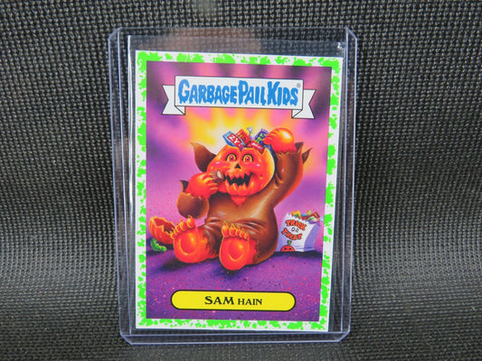 2019 Topps Garbage Pail Kids - Sam Hain 2a of 5 - Green0