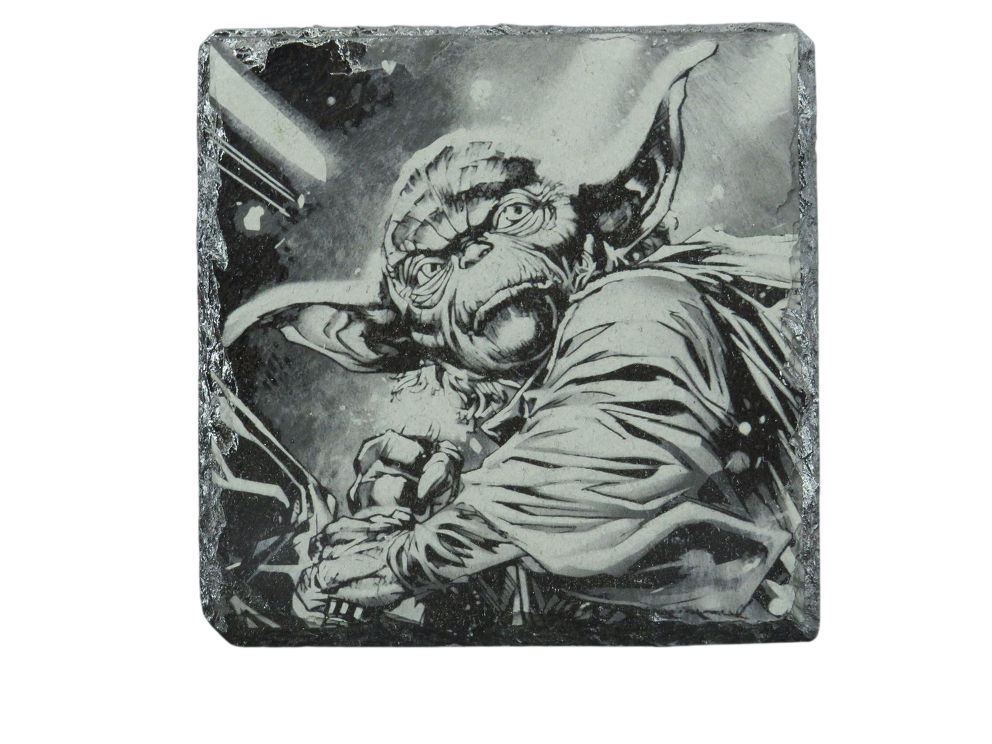 Laser Engraved Slate Coaster - SW9