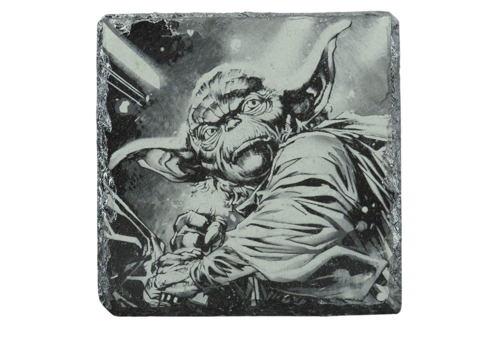 Laser Engraved Slate Coaster - SW9