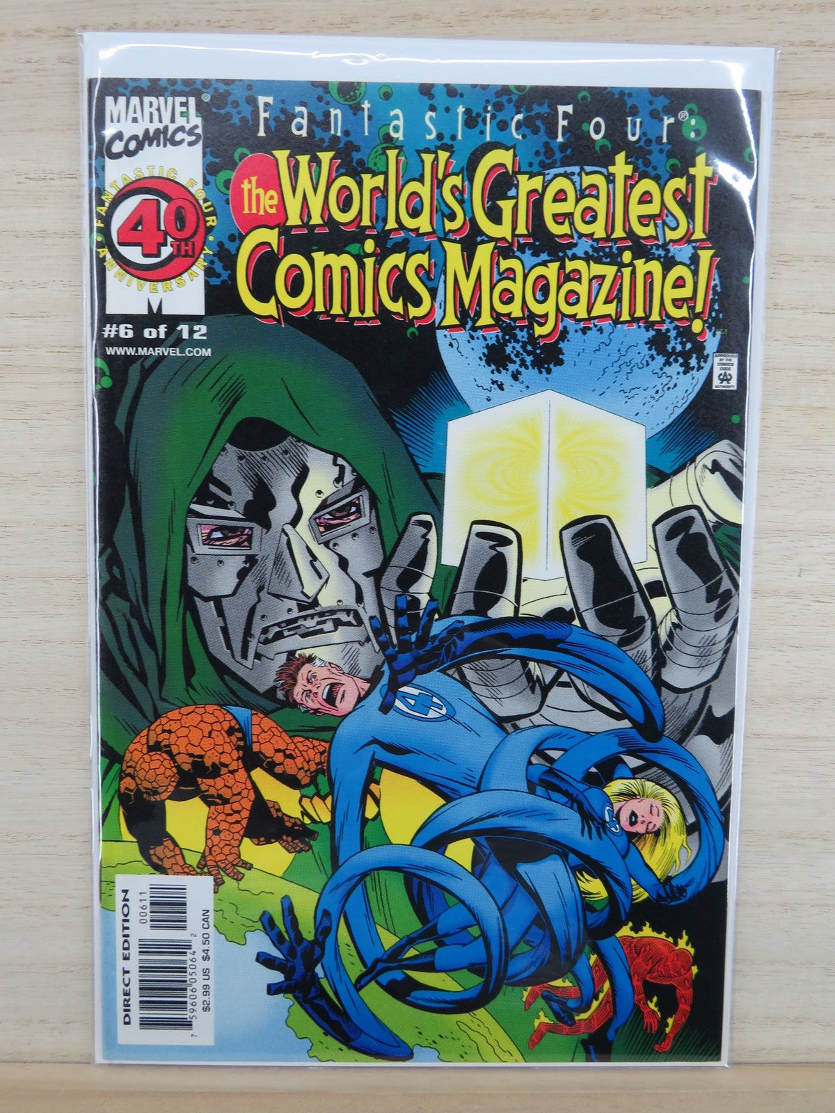 Fantastic Four The World's Greatest Comics Magazine #6 of 12 - Marvel Comic 2001