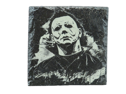 Laser Engraved Slate Coaster - MM1