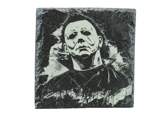 Laser Engraved Slate Coaster - MM1
