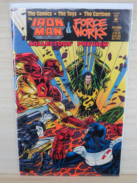 Iron Man & Force Works Collectors Preview Nov 1994 - Marvel Comic