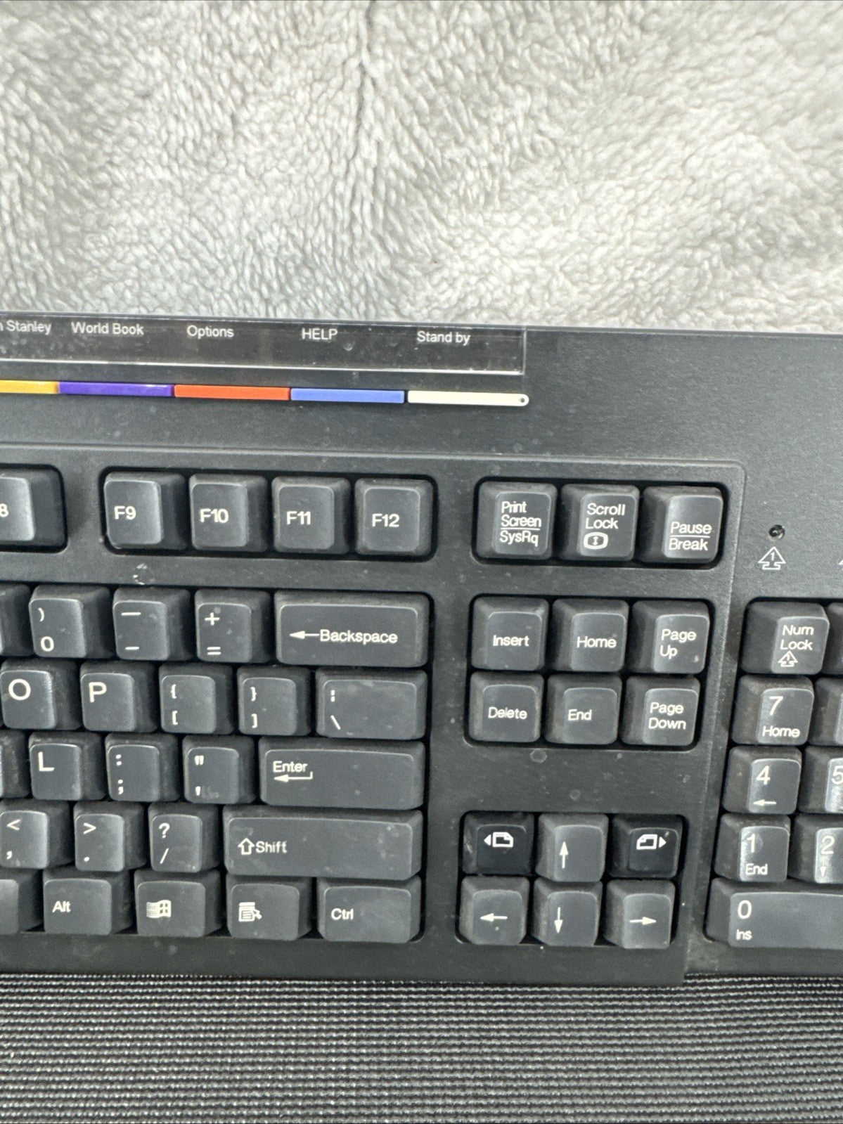 IBM PC QWERTY Keyboard Model KB-9930 - Black