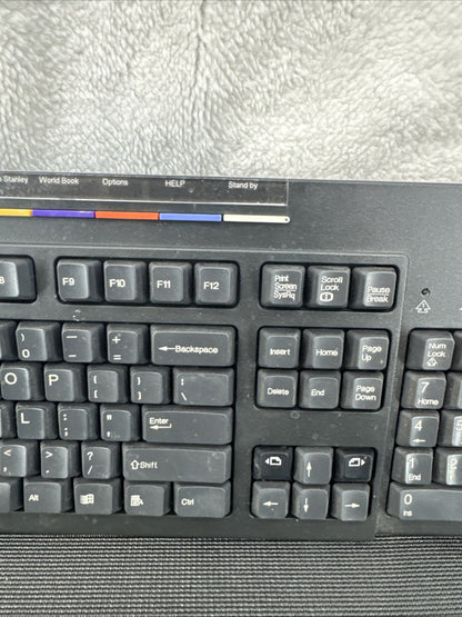 IBM PC QWERTY Keyboard Model KB-9930 - Black