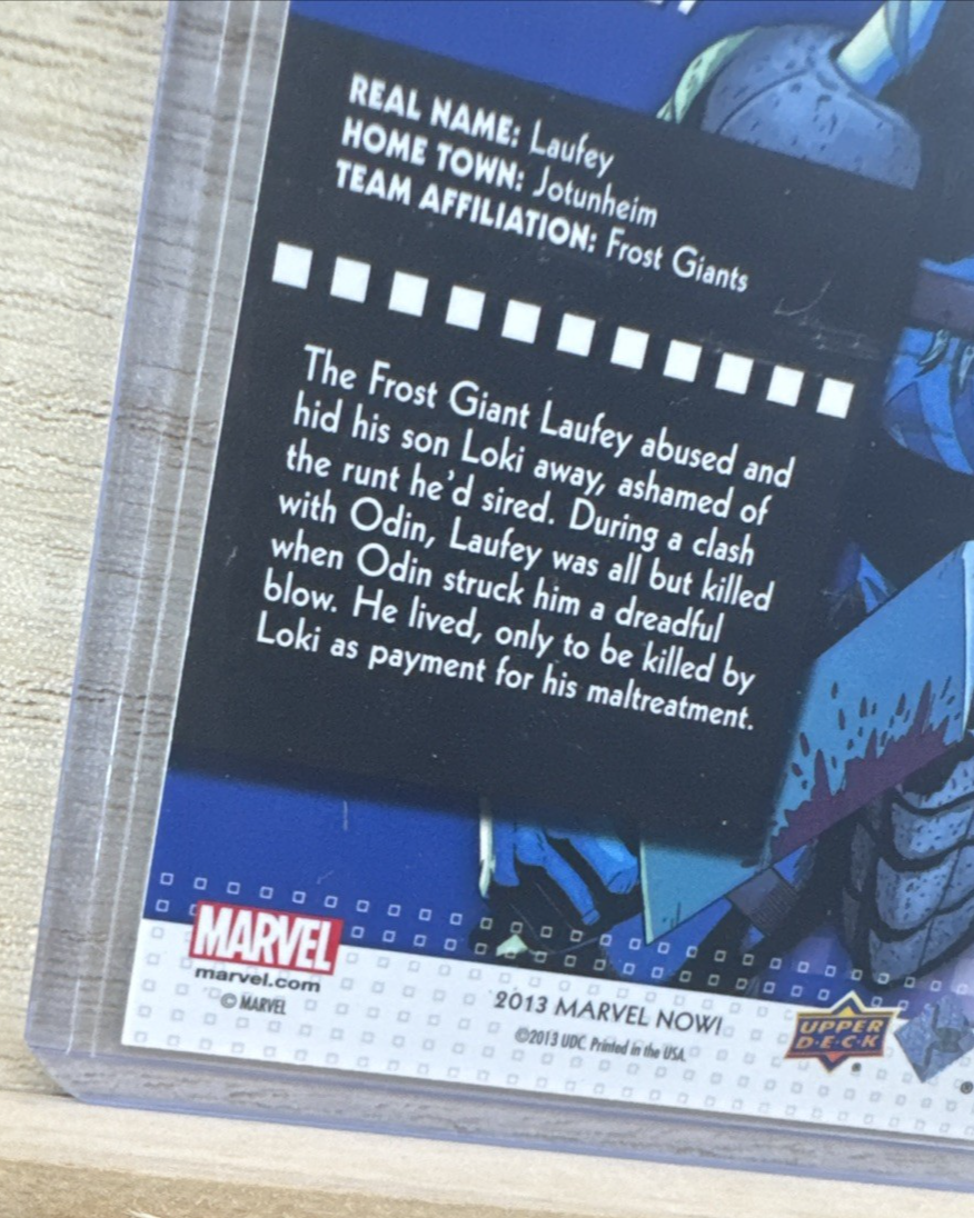 2013 Upper Deck Marvel Now SILVER - #50 Laufey
