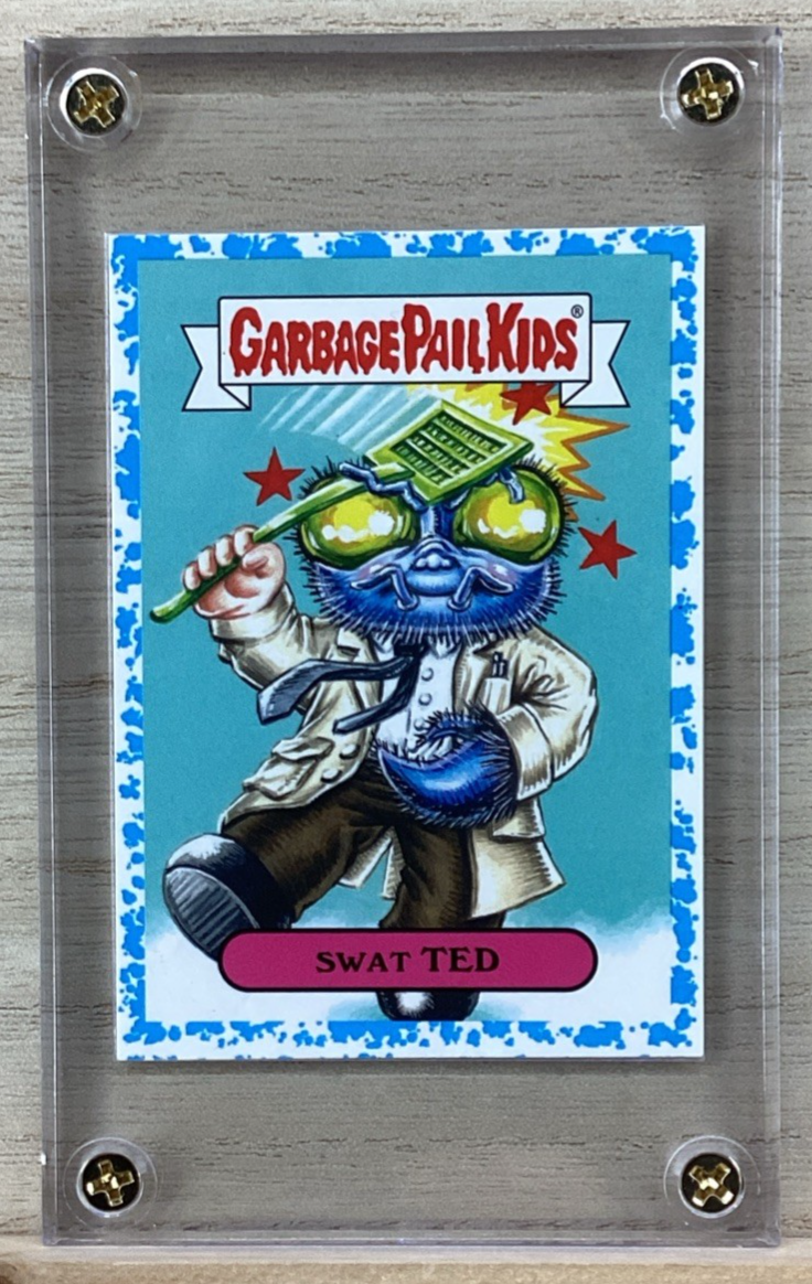 2018 Topps Garbage Pail Kids - Swat Ted - Blue 65/99