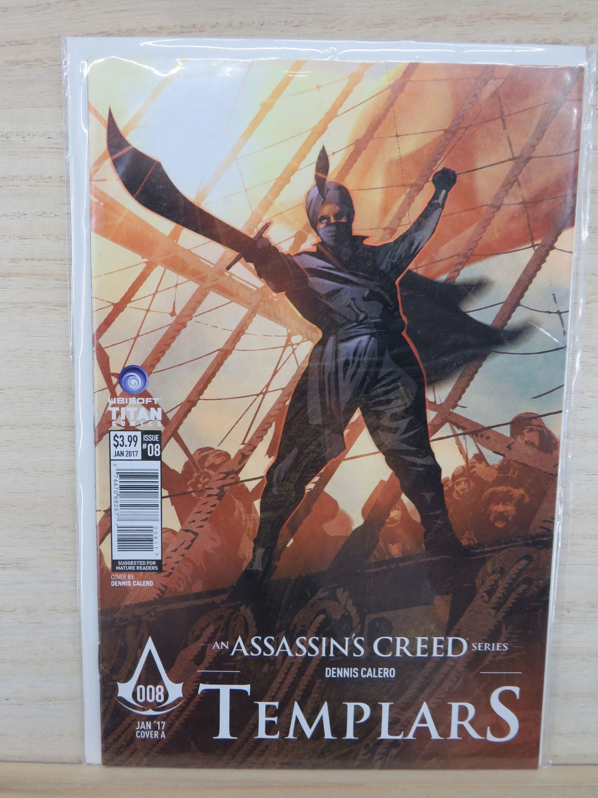 An Assassin's Creed Series Templars #8 Jan 2017 - Cover A - Titan Comics
