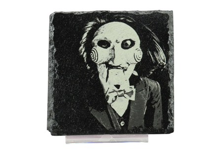 Laser Engraved Slate Coaster - BD1