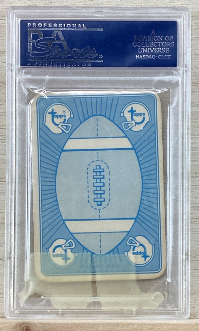 1971 TOPPS GAME CARDS - JOE NAMATH #3 - PSA 4