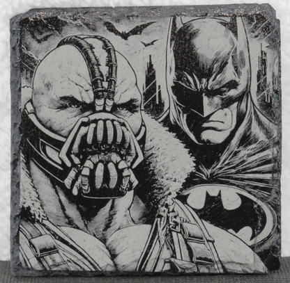 Laser Engraved Slate Coaster - BM2