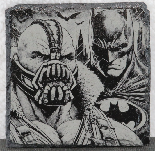 Laser Engraved Slate Coaster - BM2