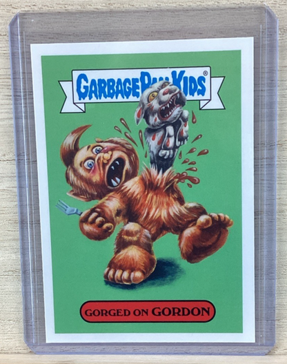 2018 Topps Garbage Pail Kids - Gorged On Gordon