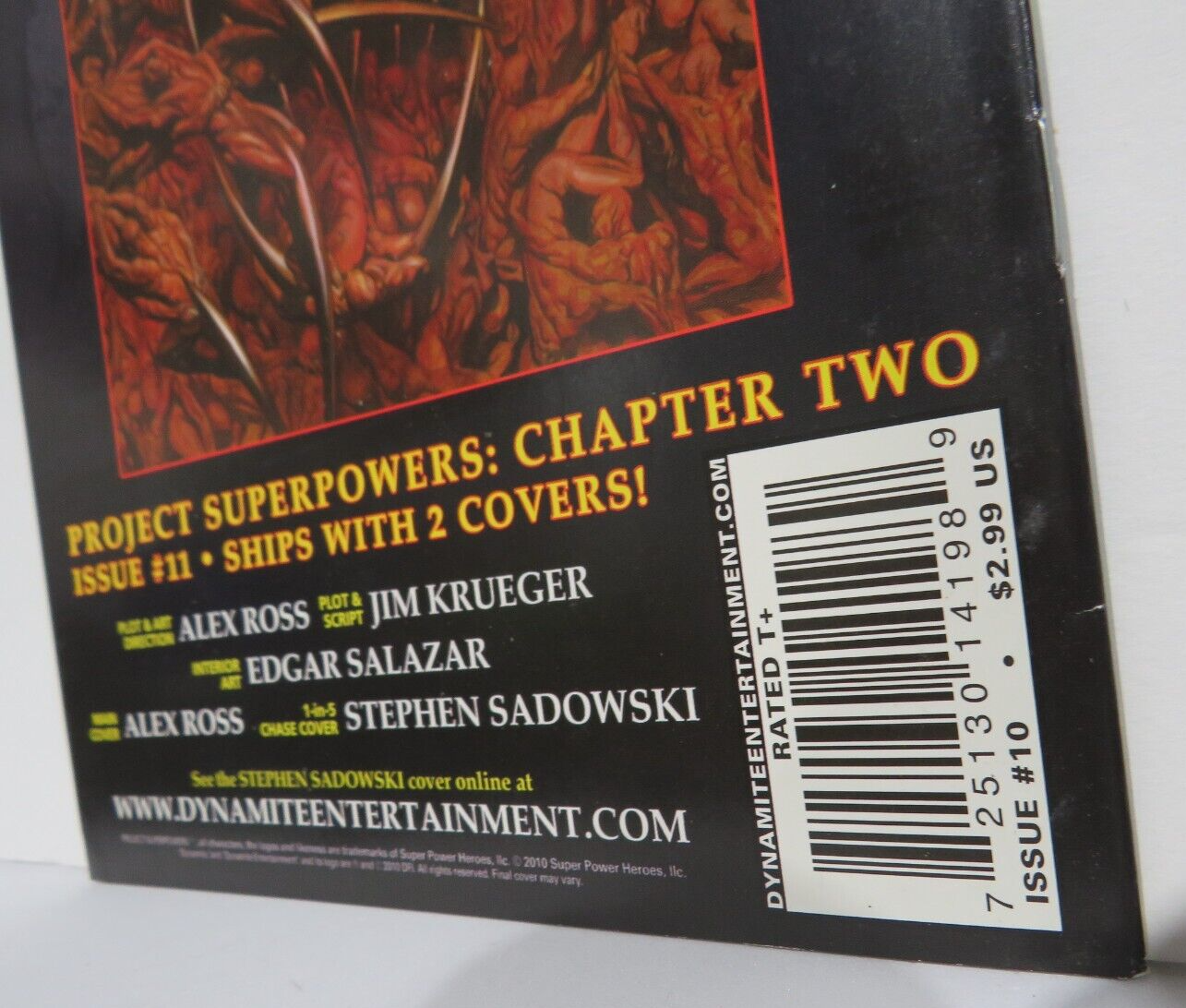 Project Superpowers The Big Shots #10 Cover A Dynamite Comic 2010