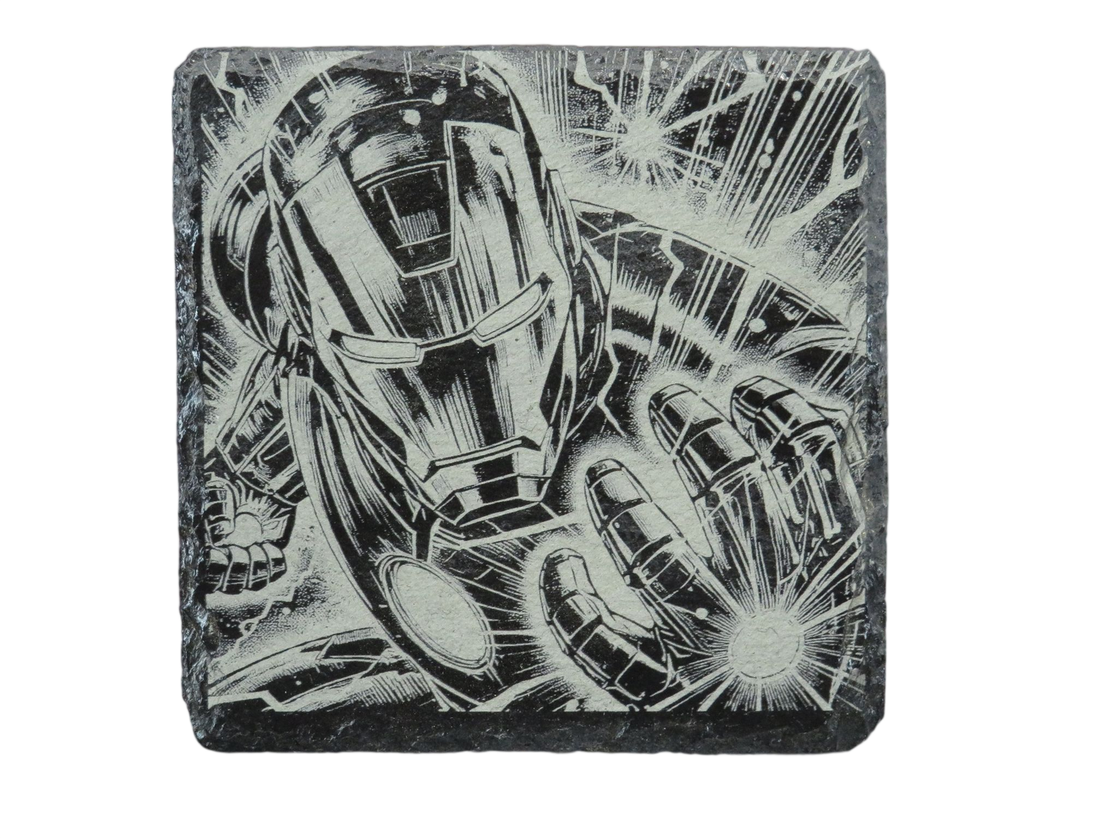 Laser Engraved Slate Coaster - MV8