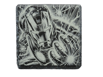 Laser Engraved Slate Coaster - MV8