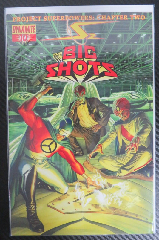 Project Superpowers The Big Shots #10 Cover A Dynamite Comic 2010