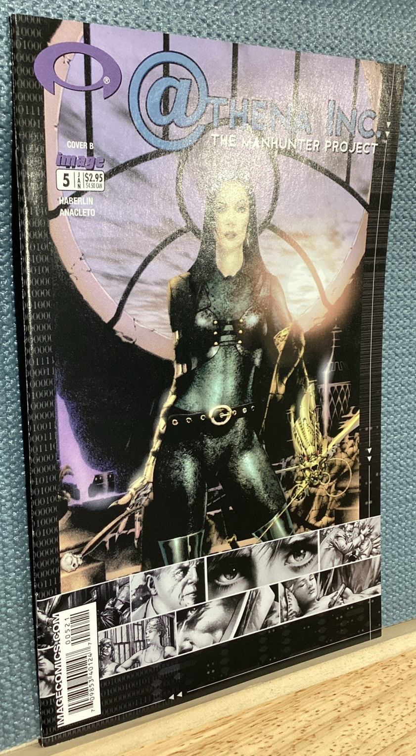 Athena Inc. Manhunter Project #5 Cover B - Image Comic - 2002