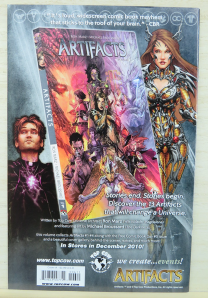Angelus #6 of 6 - Top Cow Comic - 2010 - Cover A