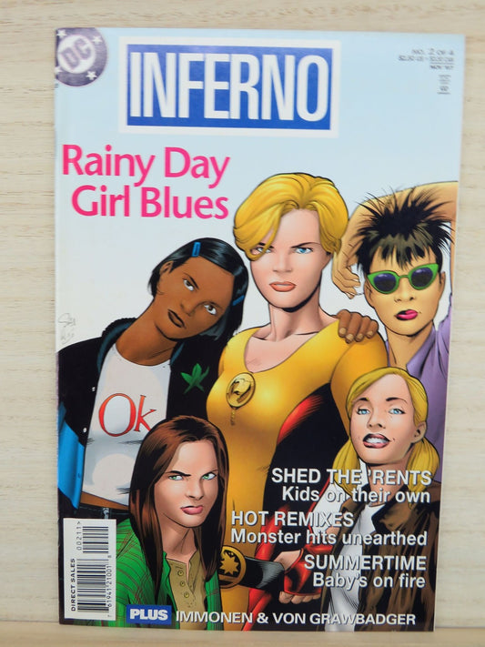 Inferno #2 of 4 Nov 1997 Rainy Day Girl Blues - DC Comic
