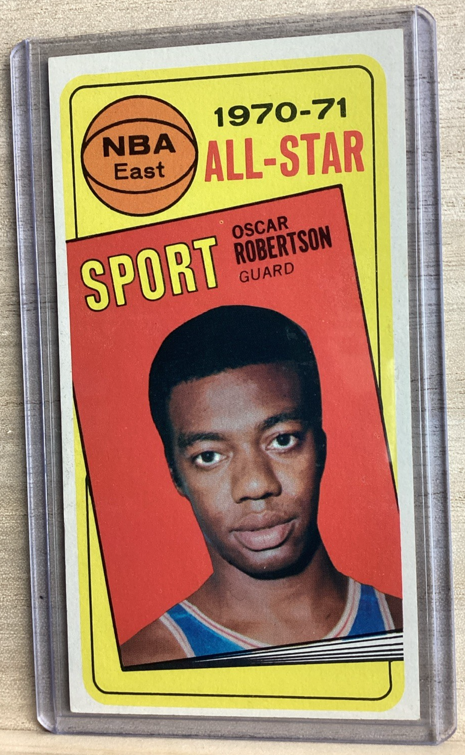 1970 Topps NBA East All Star Oscar Robertson Card #1140